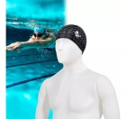Touca De Natação Pu Swimming Caps Toca Vn401 Vollo Cor Preto